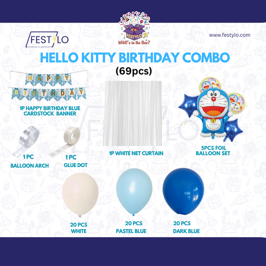 Doraemon Blue Arch Combo