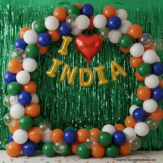 I Love India Decor (56 pcs)