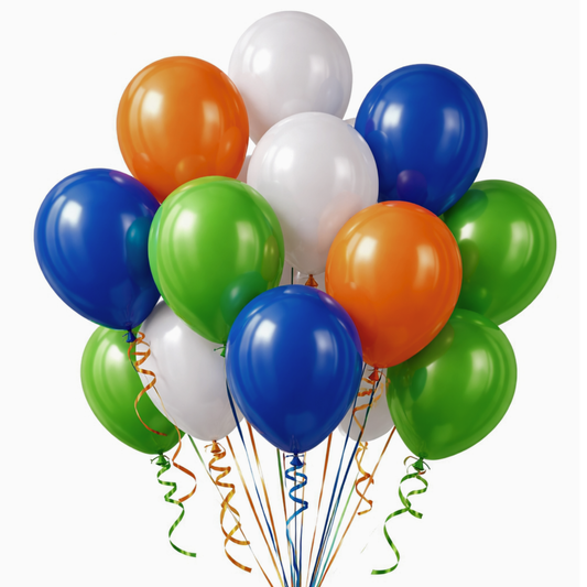 Tricolor Balloon Set (65 pcs)