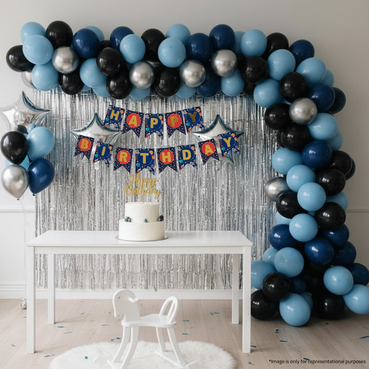 Astronaut Space Birthday Decoration Kit (47 pcs)