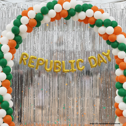 Republic Day Tricolor Decoration Kit (55 pcs)