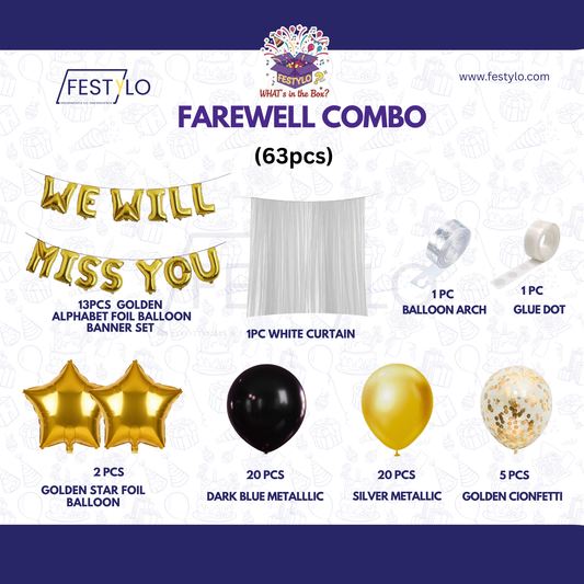 We Miss You Farewell Combo