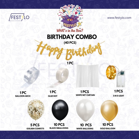 Birthday Decoration Combo