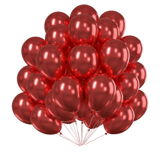 Metallic Balloons Set