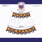 Space Theme Happy Birthday Banner