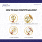 Golden 50th Birthday Decoration Set (16 pcs)