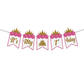Pink Princess First Birthday Banner