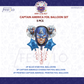 Captain America 5 pcs Foil Balloons