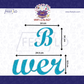 Glitter Baby Shower banner