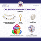 Car Birthday Decoration Combo – 29 Pcs | Multicolour