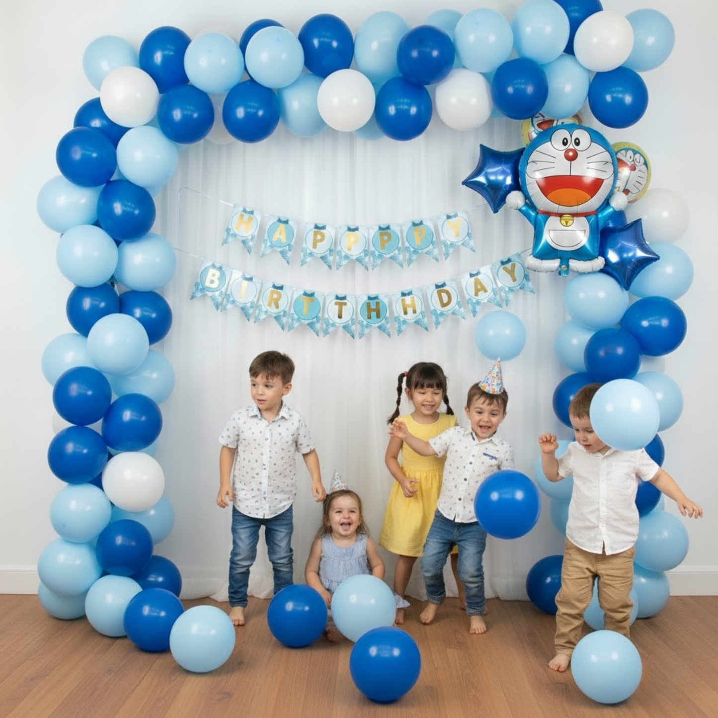 Doraemon Blue Arch Combo