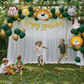 Jungle Theme Birthday Combo (60 Pcs)