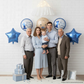 Baby Boy First Birthday 5 pcs Foil Balloons
