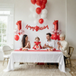 Rose Gold Birthday Decoration Combo