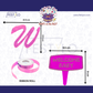 Welcome Baby Pink Glitter Cursive Decoration Banner
