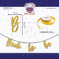 Bride To Be Glitter Banner