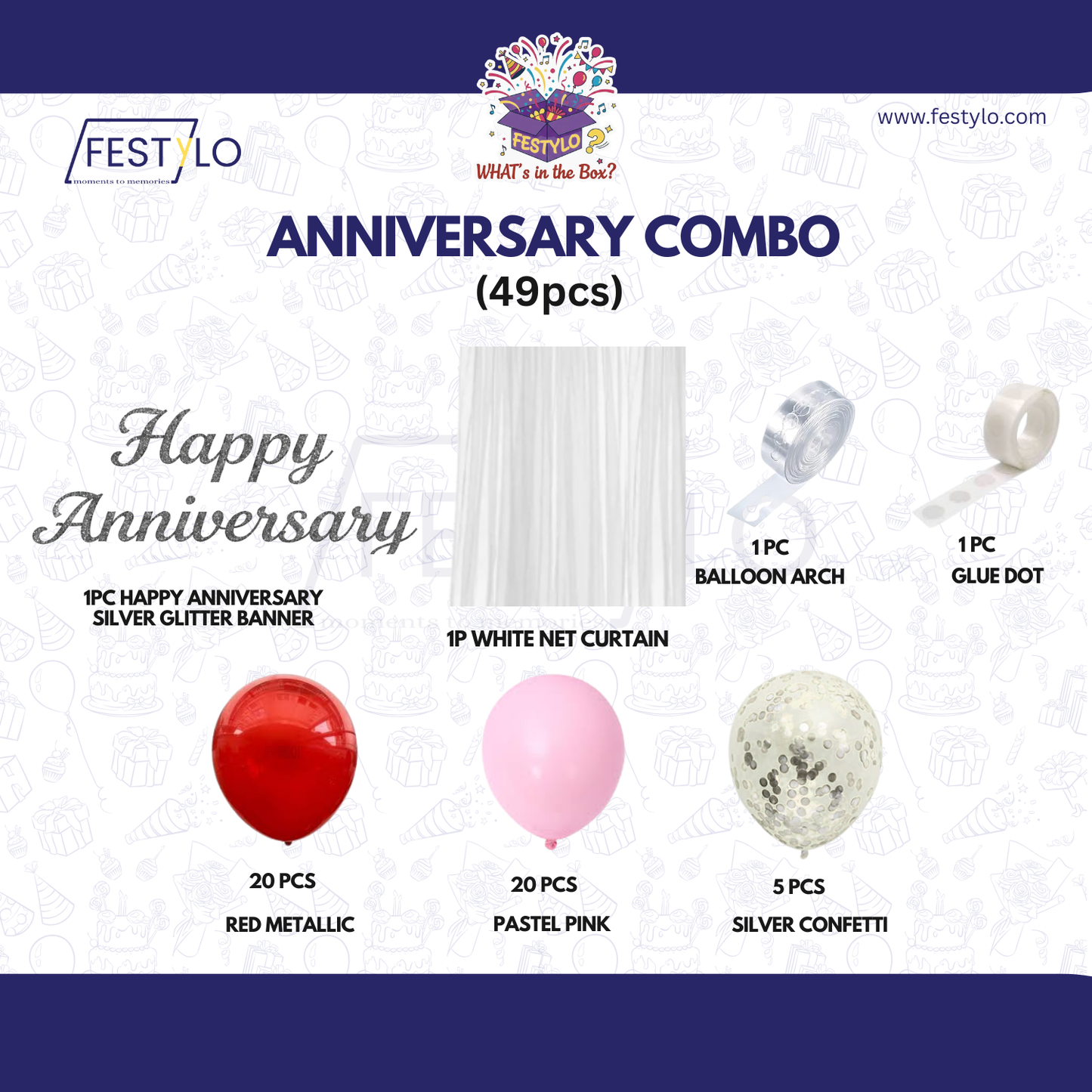 Anniversary Decorations combo