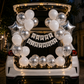 Car Birthday Decoration Combo – 31 Pcs | White & Silver