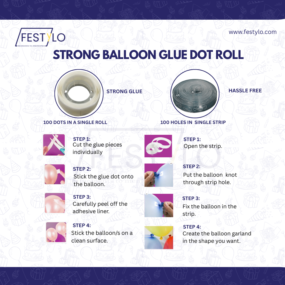 Baby Shower Balloon Decoration Kit (63 pcs)