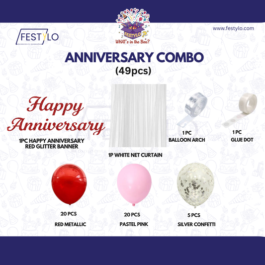 Anniversary Decorations combo