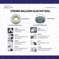 Blue Silver Birthday Balloon Combo (85 pcs)