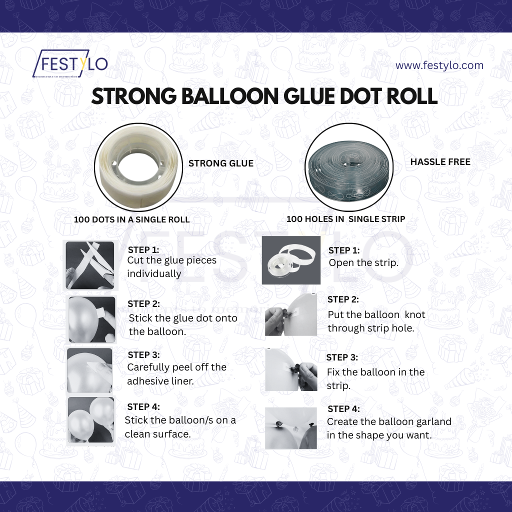 Blue Silver Birthday Balloon Combo (85 pcs)
