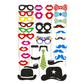 Fun Party Photo Props Kit (32 pcs)