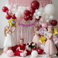 Hello Kitty Birthday Combo (60 pcs) Rose Pink Frills