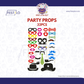 Fun Party Photo Props Kit (32 pcs)