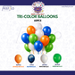 Tricolor Balloon Set (65 pcs)