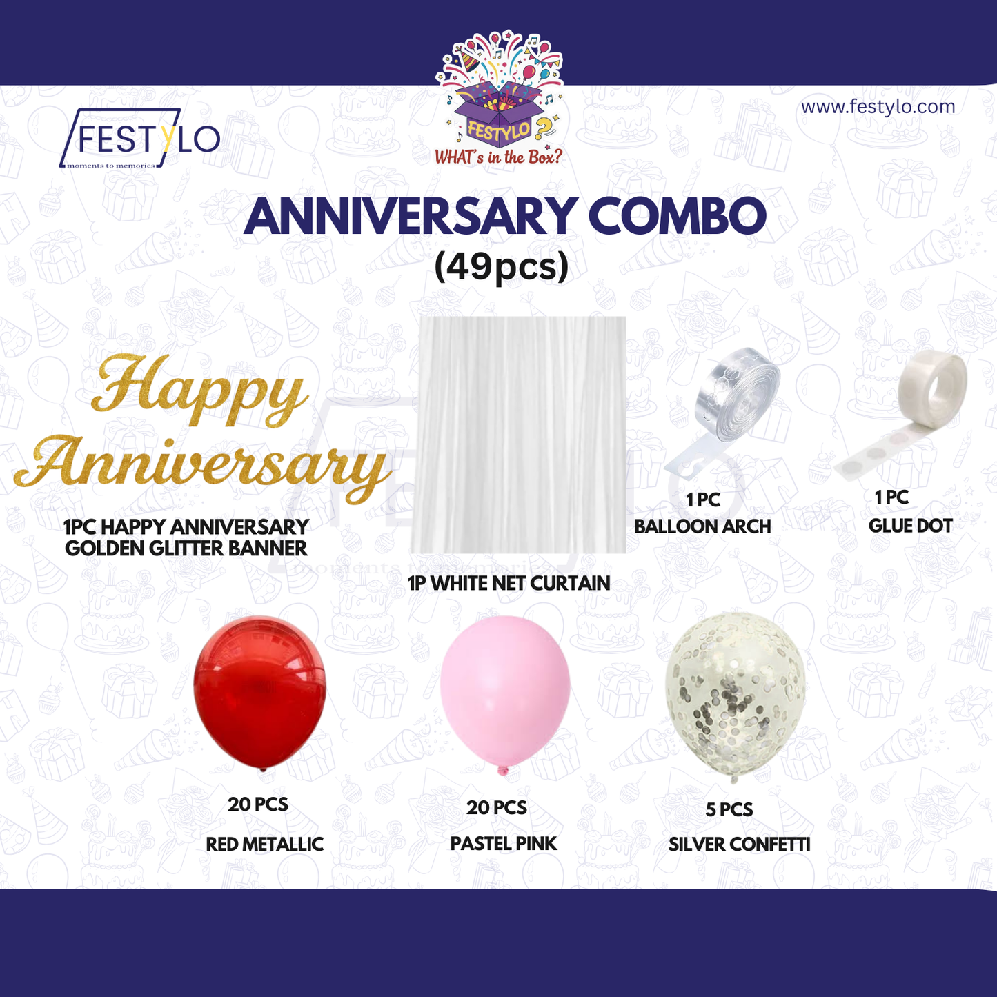 Anniversary Decorations combo