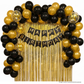 Black Golden Birthday Decoration (34 pcs)