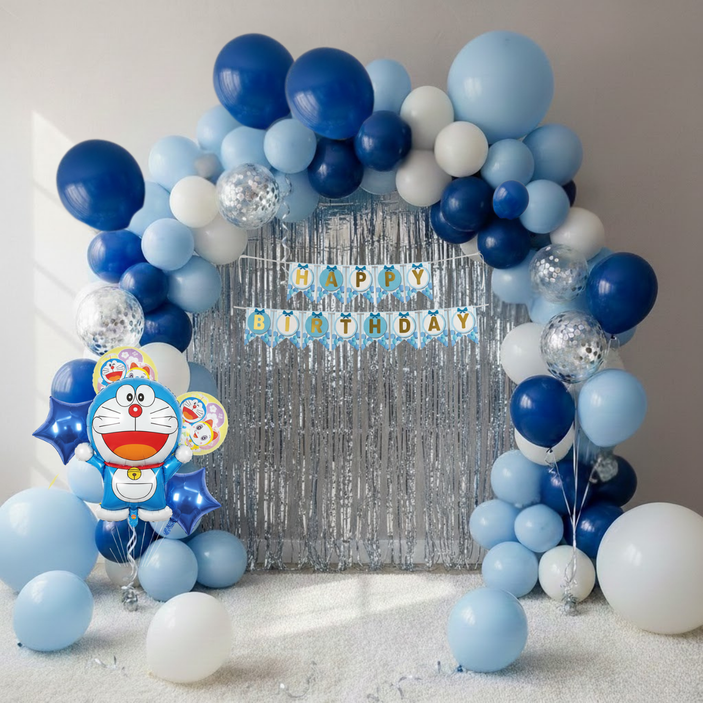 Doraemon Birthday Combo Kit (60 pcs)