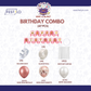 Rose Gold Birthday Decoration Kit (47 pcs)