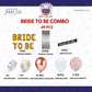 Bride To Be Black Sash Set (50 pcs)