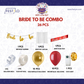 Golden Bride To Be Decoration Set (26 pcs)