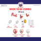 Bride To Be Decoration Combo (25 pcs)