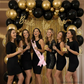 Black Gold Bride Celebration Decor (46 pcs)