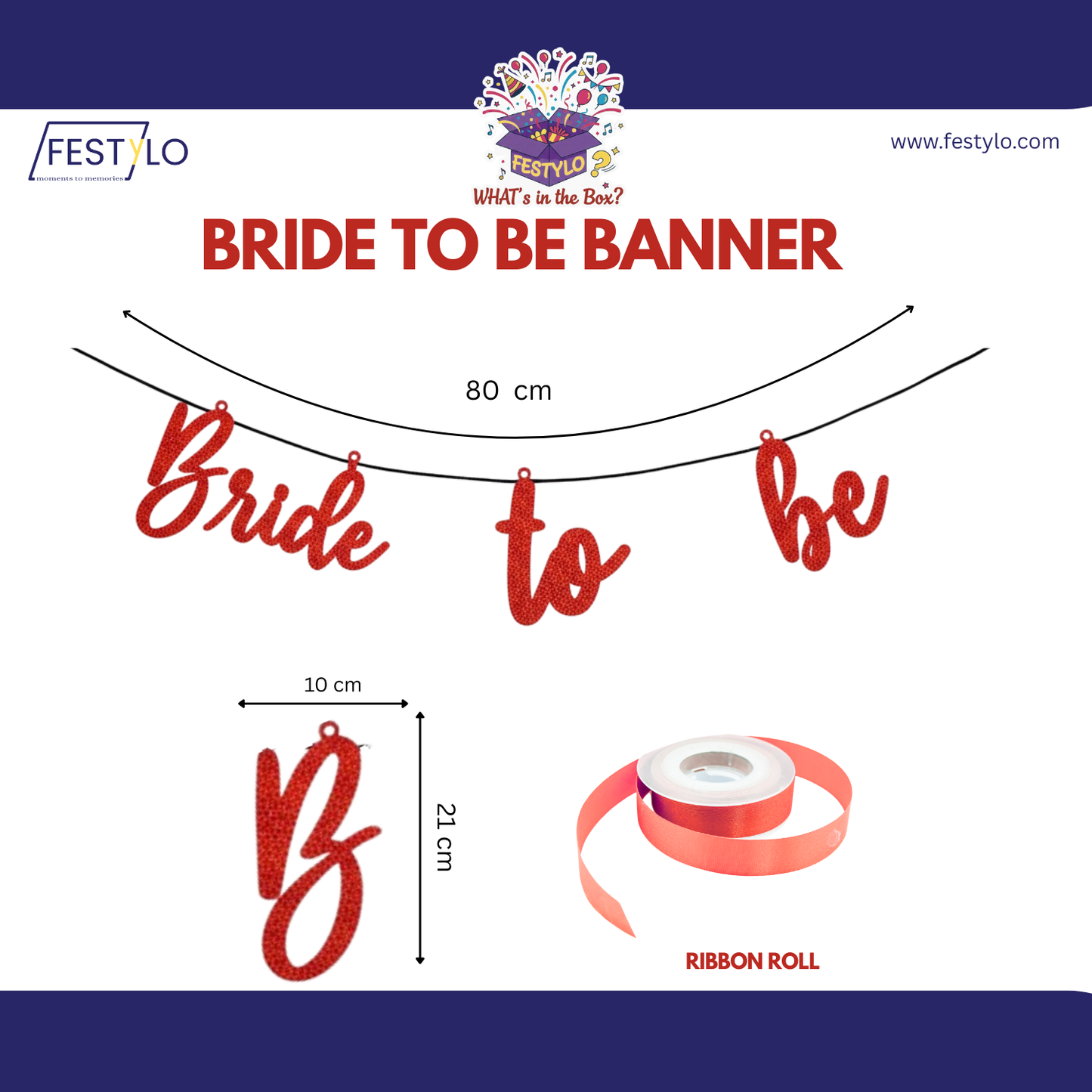 Bride To Be Decoration Combo (25 pcs)