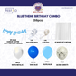 Blue Theme Birthday Decoration Combo – 59 Pcs