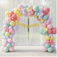 Pastel Birthday Decoration Glitter Combo