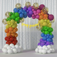 Rainbow Theme Golden Banner with Golden confetti Decoration Kit (114 Pcs)