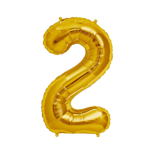 Number foil Balloons