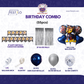 Paw Patrol Blue Silver Birthday Decoration Combo (55 Pcs)
