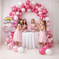 Rainbow Princess Birthday Foil Balloons