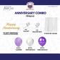 Lavender Purple Anniversary Decoration Kit (64 pcs) (Copy)