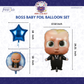 Boss Baby Birthday 5 pcs Foil Balloons