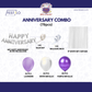 Lavender Purple Anniversary Decoration Kit (79 pcs)