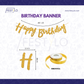 Pink Purple Birthday Decoration Combo – 67 Pcs