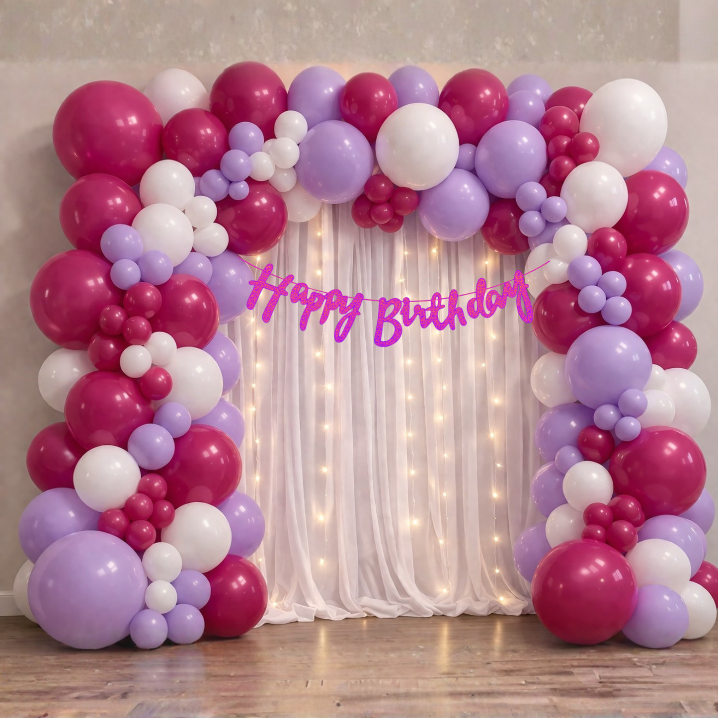 Pink Lavender Birthday Combo | 64pcs